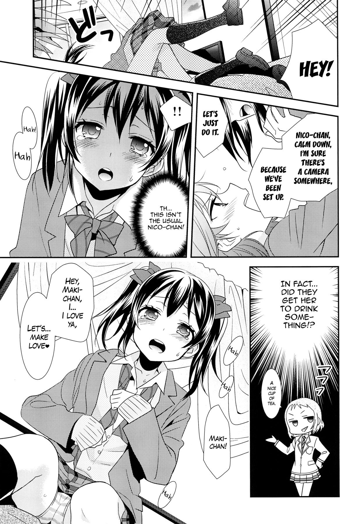 Hentai Manga Comic-NicoMaki Viewing PARTY-Read-13